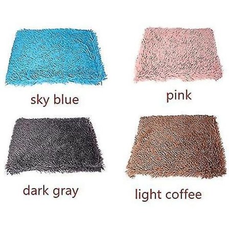 Myke og Lange Plysj Dyretepper Hundekatt Seng Matte