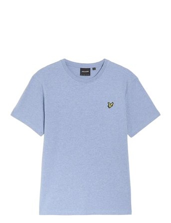 Lyle & Scott Heather T-Shirt - Blue - 3/4