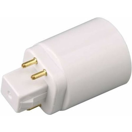 GX24Q LED-pæreadapter til E27 4-bens fatning? 2 stk?