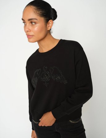 MOS MOSH Mmjaylin O-Ls Sweatshirt - Black - S
