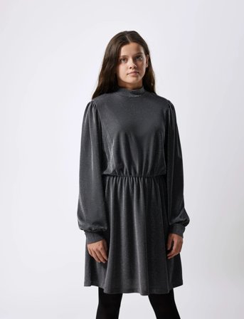 LMTD Nlfruina Ls Dress - Grey - 152