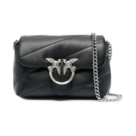 Pinko, Shoulder Bags Czarny, Kobieta, Rozmiar: ONE Size