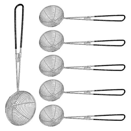 Hot Pot Ser Scoops Less Steel Hot Pot Ser Skeer Mesh Skimmer Sposian Ser L