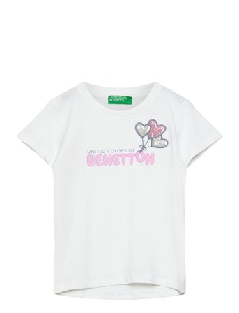 United Colors of Benetton T-Shirt - White - 110