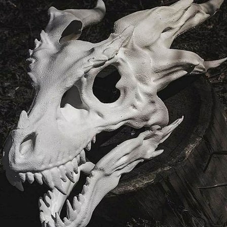 Dragon Mask Movable Jaw Dino Mask Liikkuva Dinosaur Decor Mask