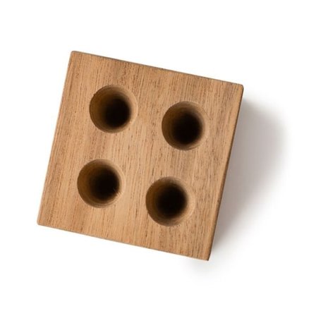 Tee-se-itse suitsuke - Puinen muotti 4 kartiolle