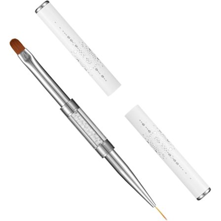 Negle design børste, fransk negle børste nylon fiber negle design værktøj til kvinder negle design