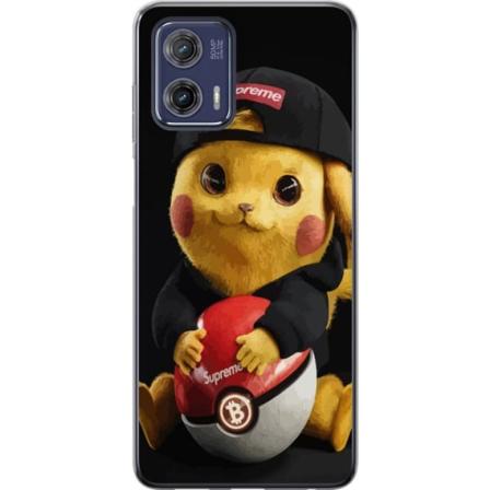 Motorola Moto G73 Genomskinligt Skal Pikachu Supreme