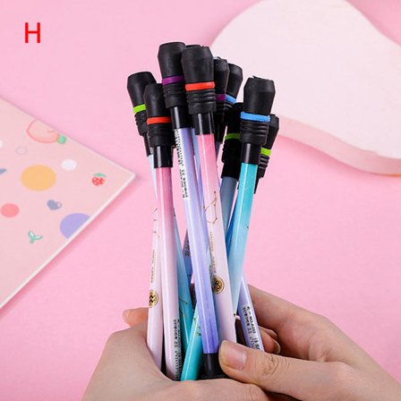 4X Spinning Pen Creative Random Flash Rotating Gaming Gel Pens G