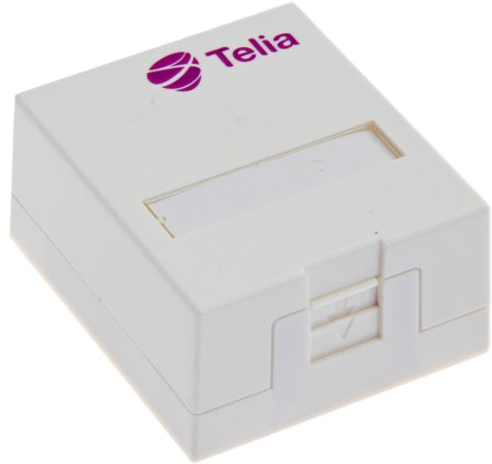 Eurolan 12B-04-01WT-2-TELIA Väggbox, Dator & surf