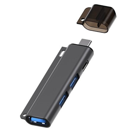 Mordely USB 3.0 Hub Type-C Expander USB TYPE-C PLUG USB TYPE-C PLUG
