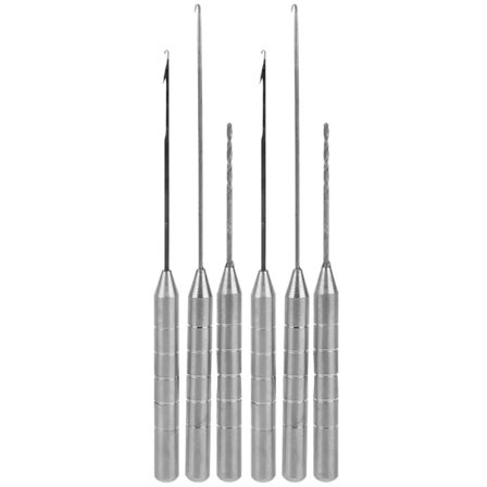 2set Kalastus Rigging Combo Set Ruostumaton Teräs Kalastus Syötti Rig Työkalu Syötti Neula Kit