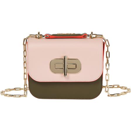Tommy Hilfiger Crossbody Turnlock Pink, Dame Skuldertasker, Størrelse: ONE Size