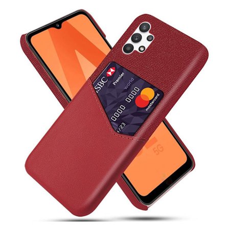 Bofink Samsung Galaxy A32 5G Card Cover - Rød