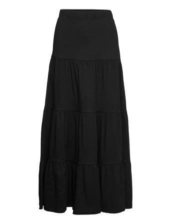 Onlmay Life Maxi Skirt Jrs Lång Kjol Svart ONLY
