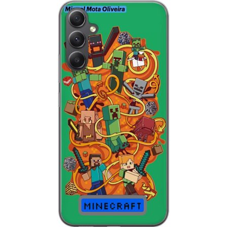 Kompatibelt Mobilskal till Samsung Samsung Galaxy A05s Minecraft