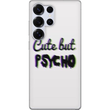 Kompatibel Mobilcover til Samsung Galaxy S25 Ultra Rainbow-farvet legetøjsfigur med et glad ansigt og farverige cirkler i en legesyg studieillustrati