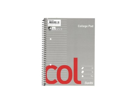 Bantex Kollegieblock A5 linjerat - Lyreco - Kontorsmaterial - Block och anteckningsböcker - Kollegieblock