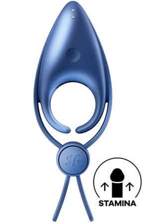 Satisfyer Sniper vibrierender Penisring blau