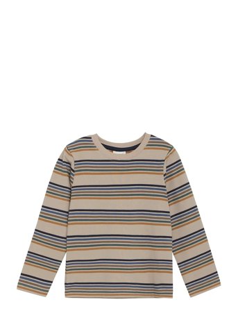 Minymo T-Shirt Ls Y/D - Beige - 104