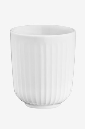 Kähler - Termokop Hammershøi, 30 cl - Hvid - Kopper & krus - Fra Homeroom