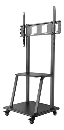 Deltaco Office ARM-0453 vogn - for flatpanel / AV-utstyr - svart