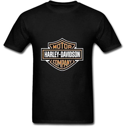 Cloud Space Harley Davidson kortärmad t-shirt för män
