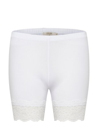 Matilda Biker Shorts White Cream