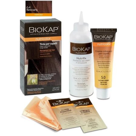 Biokap Nutricolor Tinta Delicata Rapid 6,4 Rame Curry