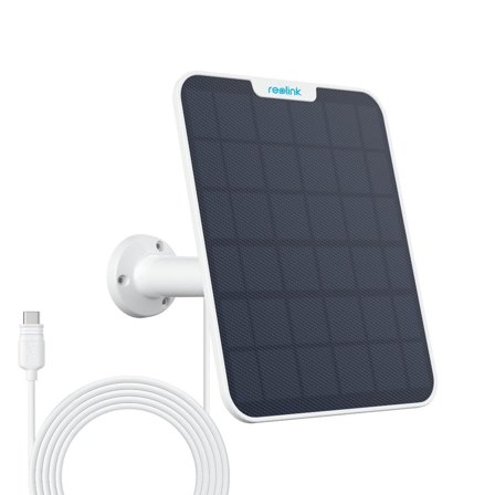 Reolink solcellepanel - 6W - USB-C - hvitt inkludert micro-USB-adapter