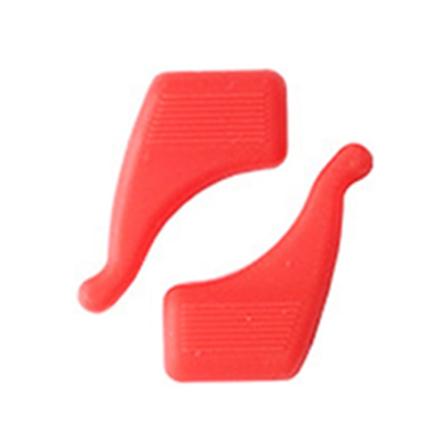1-par myke Anti-Slip silikonbriller krok Röd