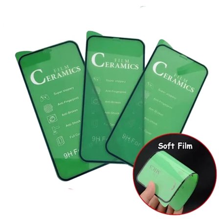 2-PACK iPhone 12 Mini Keramiskt Skärmskydd HD 0,3mm