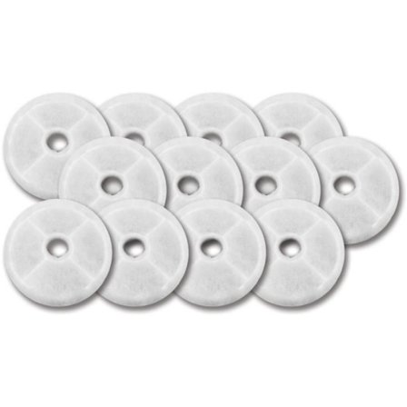 Filter - Catit - Trippelverkande - 12-pack - Rent vatten - Förebyggande av urinvägssjukdomar