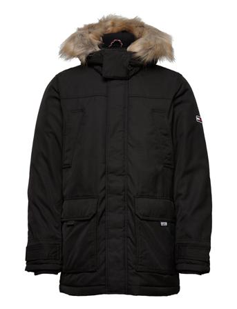 Tjm Tech Parka Black Tommy Jeans
