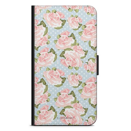 Bjornberry Plånboksfodral iPhone 7 Plus - Rosor