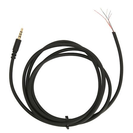 Reparasjonskabel for headset 1,5 m OFC-kjerneerstatning for Kingston Gaming-hodetelefoner