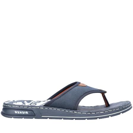 Rieker, Flip Flops Niebieski, Mężczyzna, Rozmiar: 45 EU
