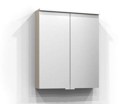 Svedbergs Sarek Spegelskåp med LED-belysning Sand, Badrum