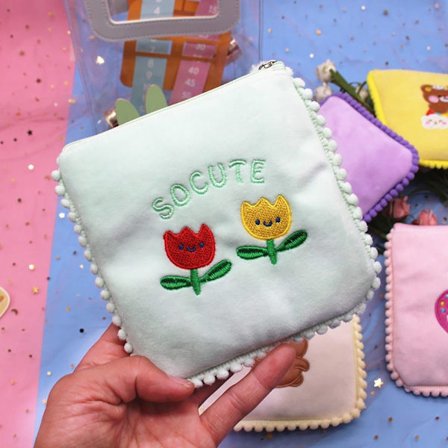 Sanitæroppbevaringspose Bomullspose BLÅ