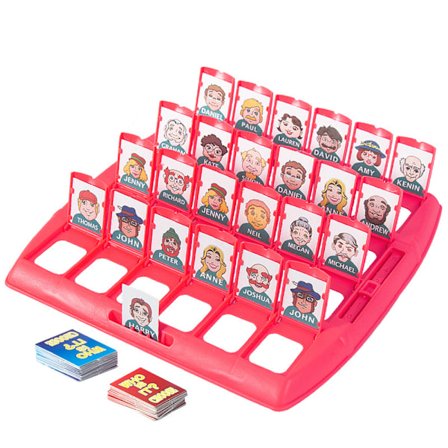 Gæt Hvem - Interaktivt brætspil til forældre og børn