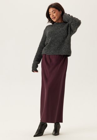 BUBBLEROOM Satin Midaxi Skirt Klær