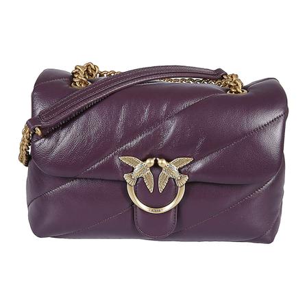 Pinko Tas , Paars , Dames , Maat: ONE Size Schoudertassen