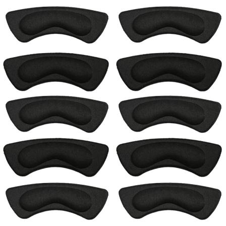 Hælkuddar / gnagsårskuddar 10-pack - Velg farge Black