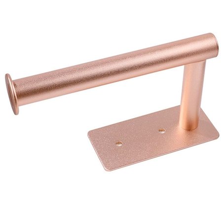 Toiletpapirholder, Toiletpapirholder til badeværelse, køkken, rosaguld