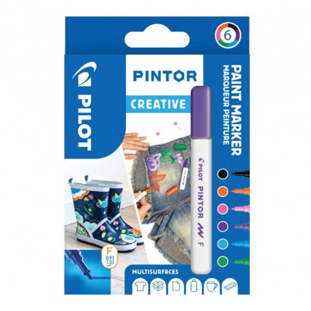 Pilot Pintor Fine 6-pack Creative
