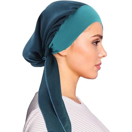 ING Myk Silkeskjerf Hodeplagg og Turban for Kvinner, Pustende Komfort Hodeplagg under Cellegiftbehandling og Generell Bruk