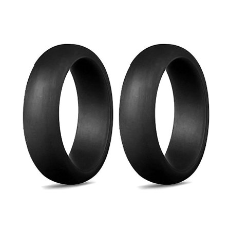 5,7 mm silikonringe til mænd og kvinder - silikone vielsesring til miljøvenlige udendørs sportsgrene