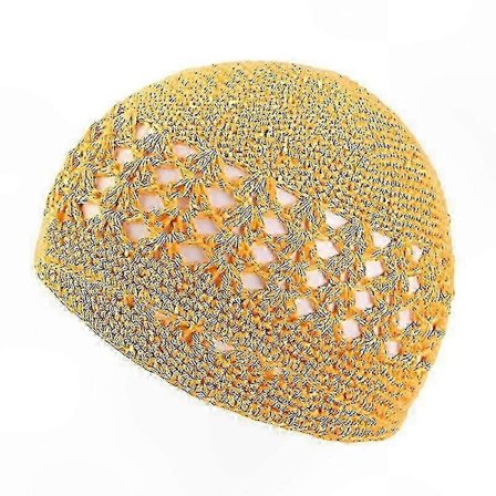 Vintervarme Håndlavet Hæklet Hue til Kvinder & Mænd - Blød Strikket Hue i Simpelt Design