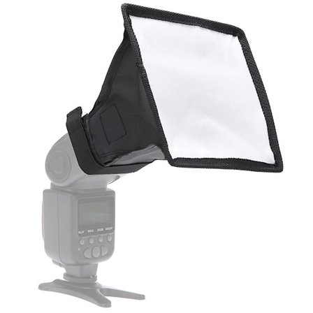 Universal Portabel Blixtdiffusor Softbox 15 X 17cm Kompatibel med Kamera S