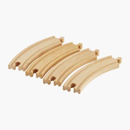 Tågräls kurva 4 st. - Biltema